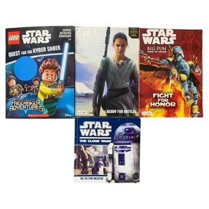 Star Wars Kids Coloring, Activities, Comics Bundle of Books